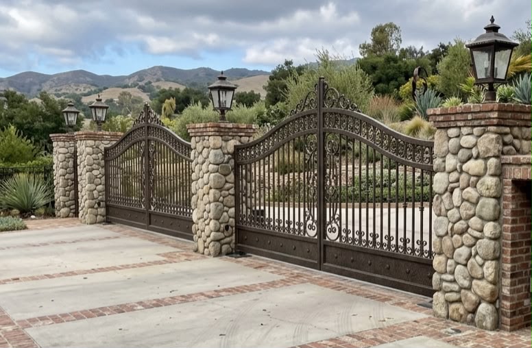 Custom gate installation
